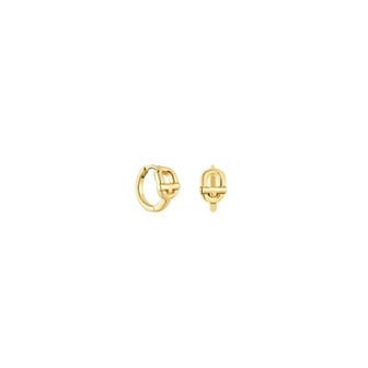 TOUS 토스 매니페스토 후프 이어링 18K 골드 플레이팅 / MANIFESTO Hoop Earrings/귀걸이/1004094800