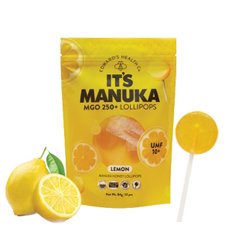 잇츠마누카 꿀 롤리팝사탕 레몬맛 ITS MANUKA 84gX2(봉)