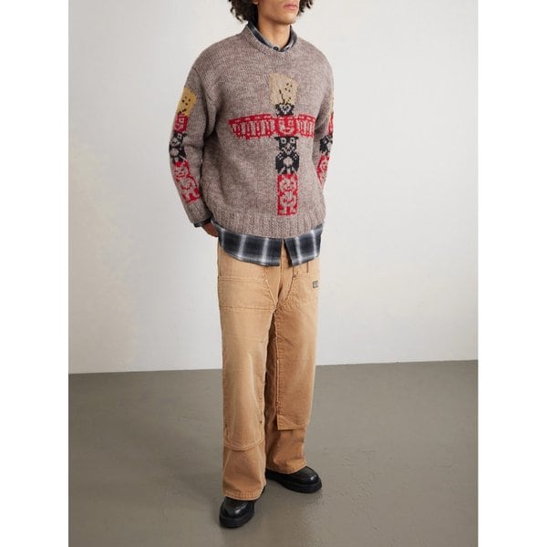 와이드 코튼 캔버스 카고 팬츠 46376663162925166