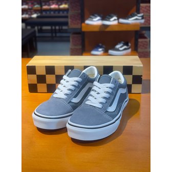 반스 [여주점] (키즈) 스니커즈 주니어 올드스쿨 (그레이) (VN000CYVRV2)