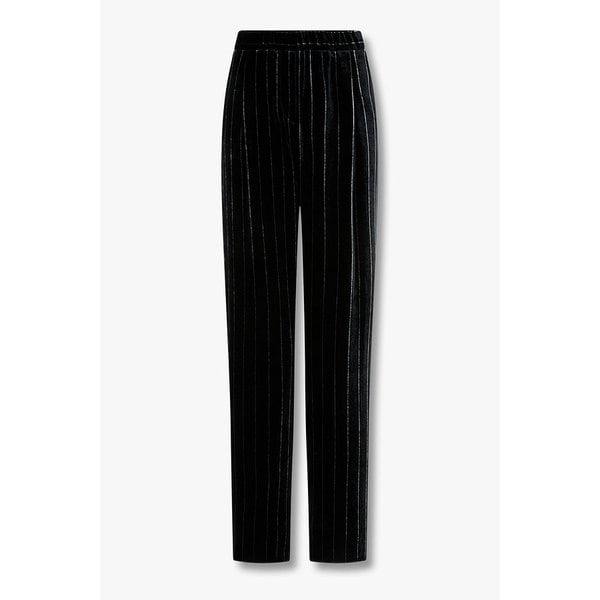 여성 스트라이프 벨루어 팬츠 A123305514000