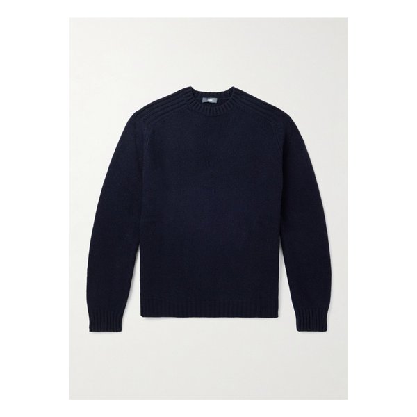 울 스웨터 블루 46376663162875008