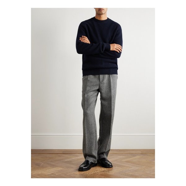 울 스웨터 블루 46376663162875008