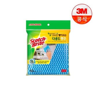 3M 빨아쓰는 다회용 행주 10매입