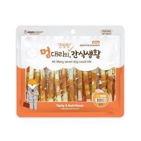 헤세드요셉 멍대리의 은밀한 간식생활 치킨 연어포 300g 강아지 간식