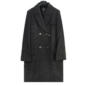 여성 GINA 헤링본 울 코트 WOANJ F01486 PLC HEATHERED ANTHRACITE [APC030an]