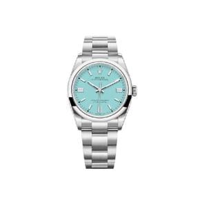 오이스터 퍼페추얼 36mm 126000 터콰이즈 블루 오이스터 126000 12