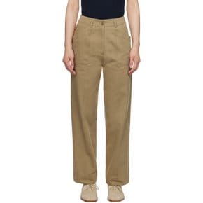 낫띵리튼 카키 바스 슬랙스 BAS LOOSE TROUSERS Beige