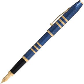 독일 크로스 만년필 Cross 175th Anniversary Century II Fountain Pen - Blue Lacquer with Gol