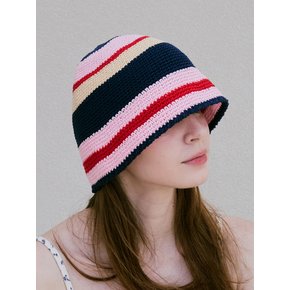No.229 / Cotton Candy Bucket Hat _ Pink