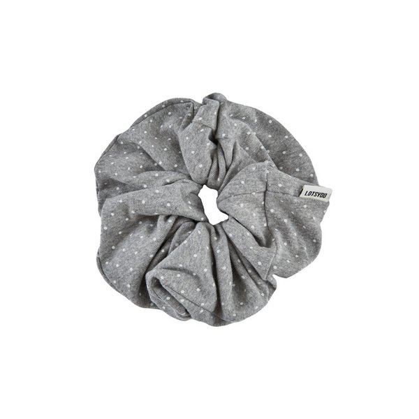 lotsyou_Darlene Scrunchie Melange Gray