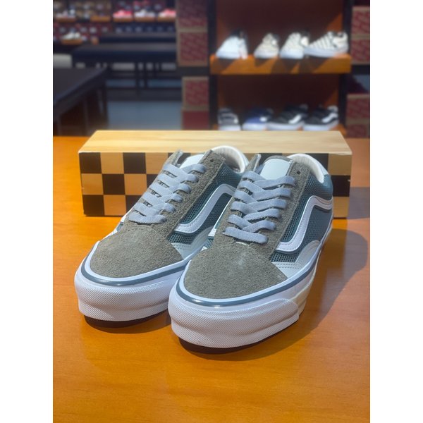 [여주점] (남여공용) 스니커즈 프리미엄 Lx 올드스쿨 36 SP (그린) (VN000MY4BGK)