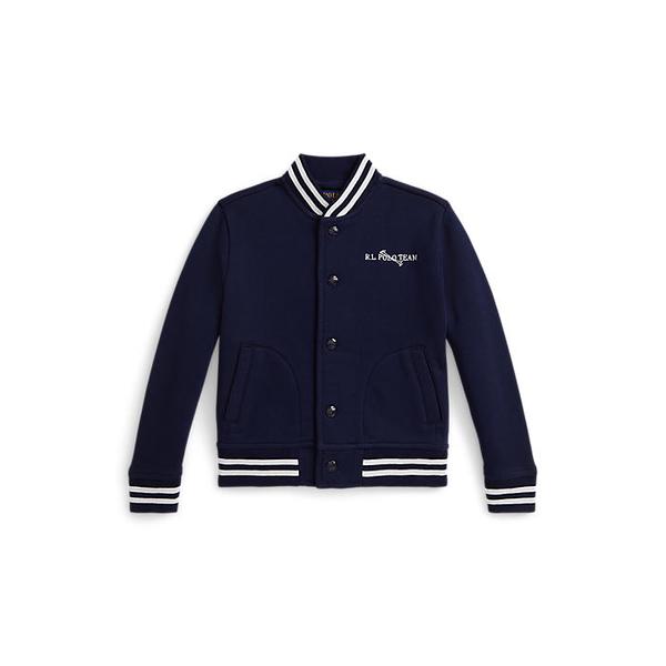 폴로 키즈 남아 2-7세 트리플 포니 플리스 베이스볼 재킷(CWPOOTWB6020395410)