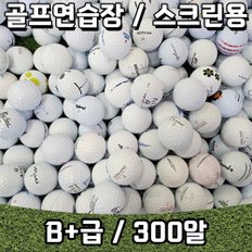 실내외 연습장용 로스트볼 화이트 B+급 300알