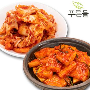 전라남도 함평김치 / 맛김치 1kg + 석박지 1kg