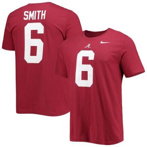 나이키 4796132 Nike Mens DeVonta Smith Crimson Alabama Tide Alumni Name  Number Team T-Shirt