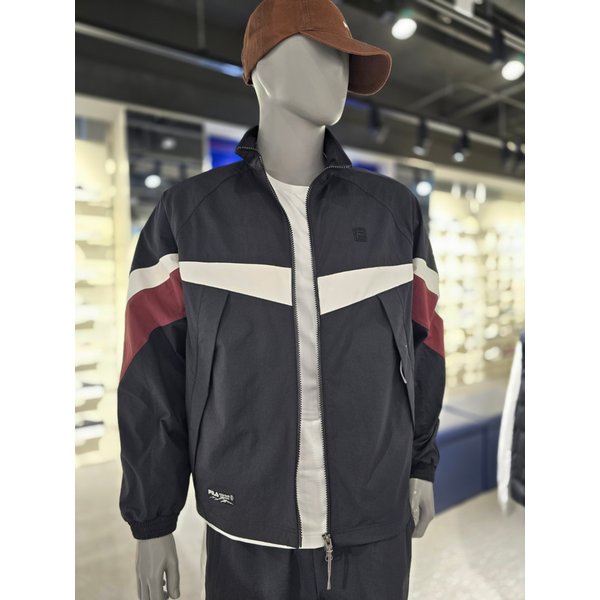[파주점] 공용 컬러블럭 바람막이 자켓(FS2JKG3103X-BLK)