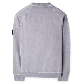 24SS 스톤 와펜 워싱 맨투맨 라벤더그레이 801566060 V0164