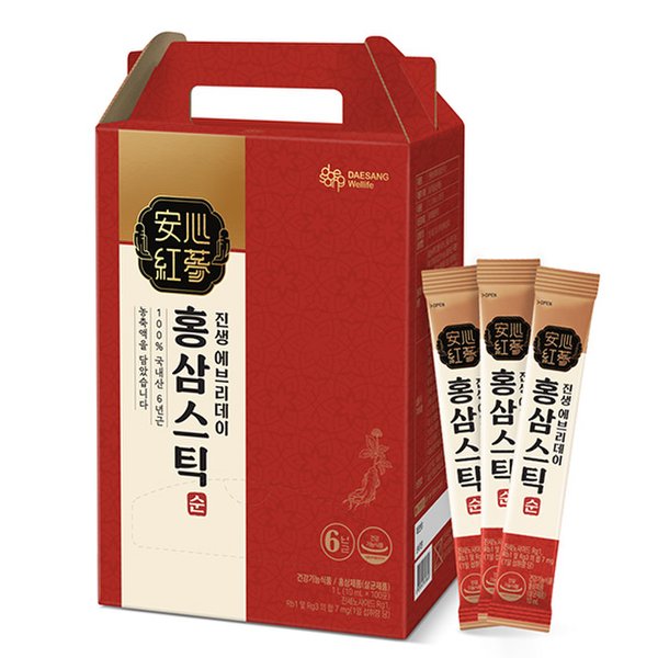 진생에브리데이 홍삼스틱 순 10ml*100포