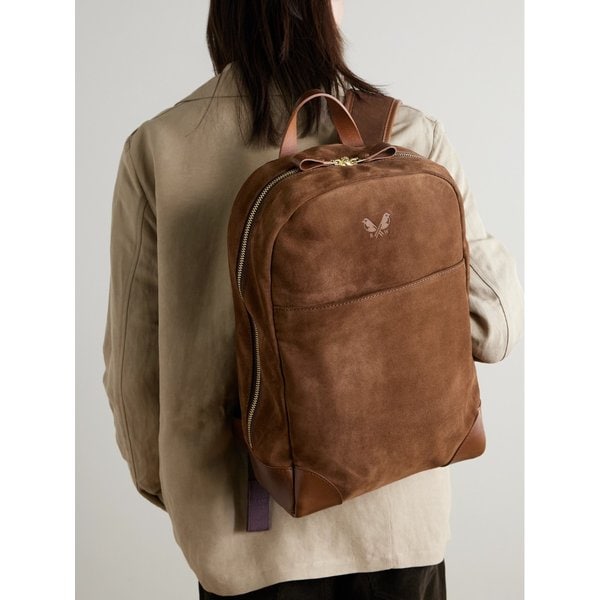 베넷 윈치 가죽 트리밍 스웨이드 백팩 46376663162948075