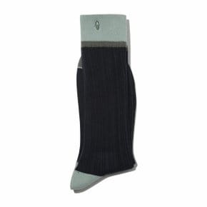 Navy Embroidery Socks_CALAX25112NYX