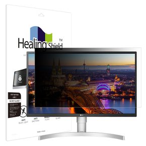 LG 울트라HD 27UL550 항균 보안필름 블루라이트차단 양면 정보보안기