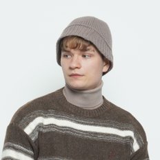 MW212 line knit bucket hat cocoa