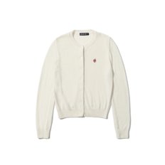 BASIC PATCH W KNIT CARDIGAN [CREAM]