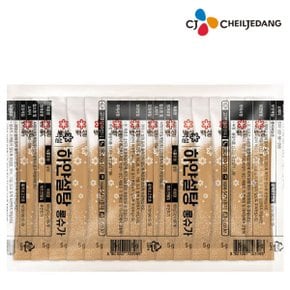 CJ 롱슈가 5g x 100개/스틱/설탕/막대설탕/하얀설탕/
