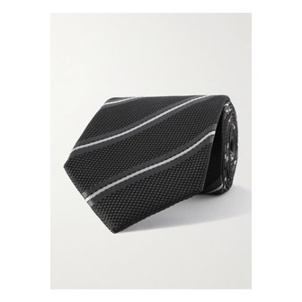 톰포드 8cm 스트라이프 니트 실크 타이 46376663162880955
