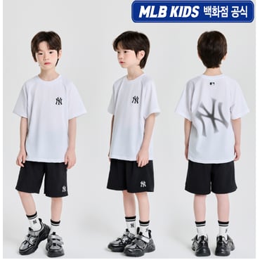 MLB키즈 (백화점공식) 애슬레저 빅럭스 티셔츠 세트7AS1B0753-50BKS