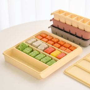 이유식 큐브 식자재 실리콘 정리함 다담아 보관용기
