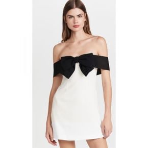 4957092 Self Portrait Off Shoulder Bow Dress