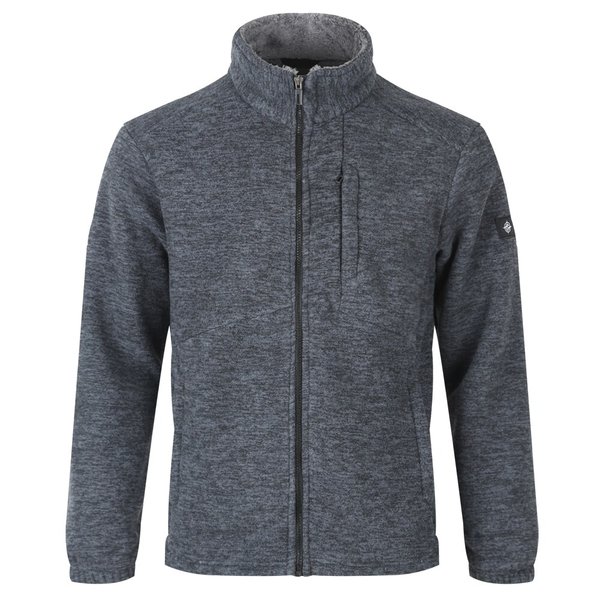 남자 소프트 보아털 기모 플리스 집업 BR-JUW-Q005-다크그레이