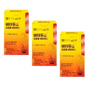 건강 종근당 비타듀오 리포좀 비타민C 1100mg x 30정 x 3박스 3개월분 흡수율 높은 비타민