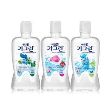 너만아는잡화점 동아제약 어린이 가그린 380ml / 청포도 사과 딸기