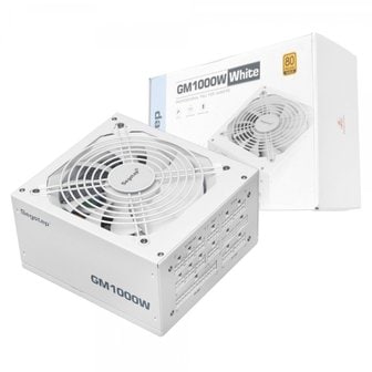  Segotep GM1000W GOLD 풀모듈러 ATX 3.1 (PCIE5.1) 화이트