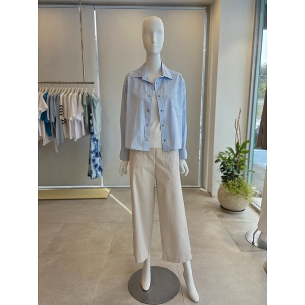 [여주점] [더 아이잗] 여성 오버핏 코튼 셔츠 블라우스(IS3M0BL741)