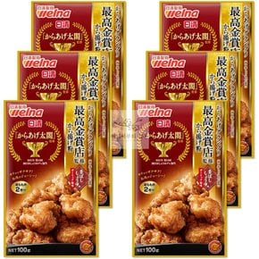 일본 닛신 가라아게 그랑프리 치킨 파우더 마늘 간장맛 100g 6개입 일본소스 튀김가루