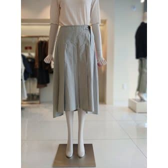 CC콜렉트 [여주점] 씨씨콜렉트 언발란스플리츠스커트 C251msd001