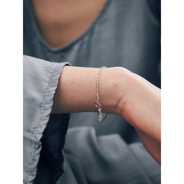 [925 silver] Huit.silver.60 / allure bracelet