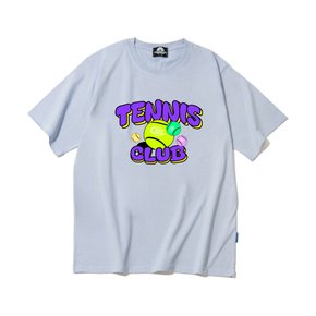 PURPLE TENNIS CLUB GRAPHIC 티셔츠 - 퍼플