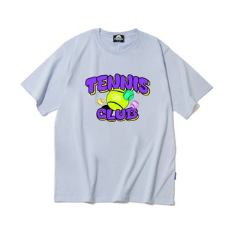 트립션 PURPLE TENNIS CLUB GRAPHIC 티셔츠 - 퍼플