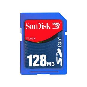 일본 샌디스크 sd카드 Sandisk 128MB SD메모리카드sdsdb128800 1710388