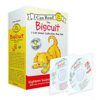 동방도서 (영어원서) My First I Can Read / The Biscuit Collection 리더스 18종  CD Box Set (Paperback, Audio CD 2장)