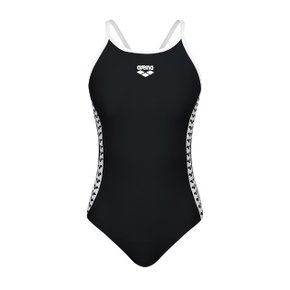 선수 여성 실내수영복 팀아레나 선수 원피스 싱글플라이 레스트백 (A4SL1CO08BLK)(브라캡별도)