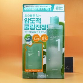 피지진정 넘버즈인 1번 진정 맑게담은 청초토너 300mL 리필기획+300mL 증정