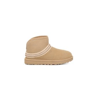 UGG [WOMEN] 폴더블 퍼 자수 클래식 미니 (클래식 미니 크레센트) 1664302558000