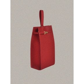 Matiere Wine bag 2-Hole red