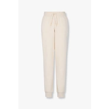 ARMANI EXCHANGE 여성 자수 로고 스트레치 조거 팬츠( A425141513) 베이지